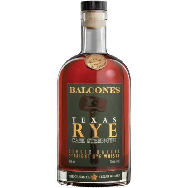 Balcones Texas Rye Cask Strength
