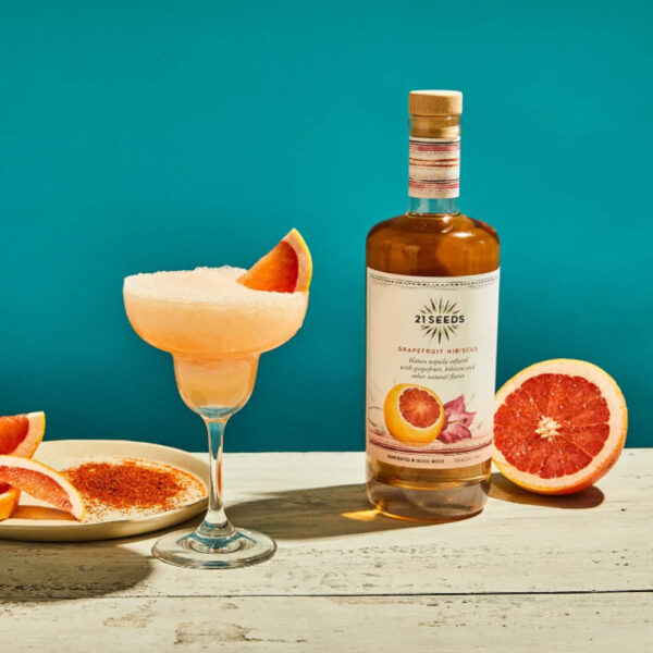 21 Seeds Grapefruit Hibiscus Infused Tequila - Image 2