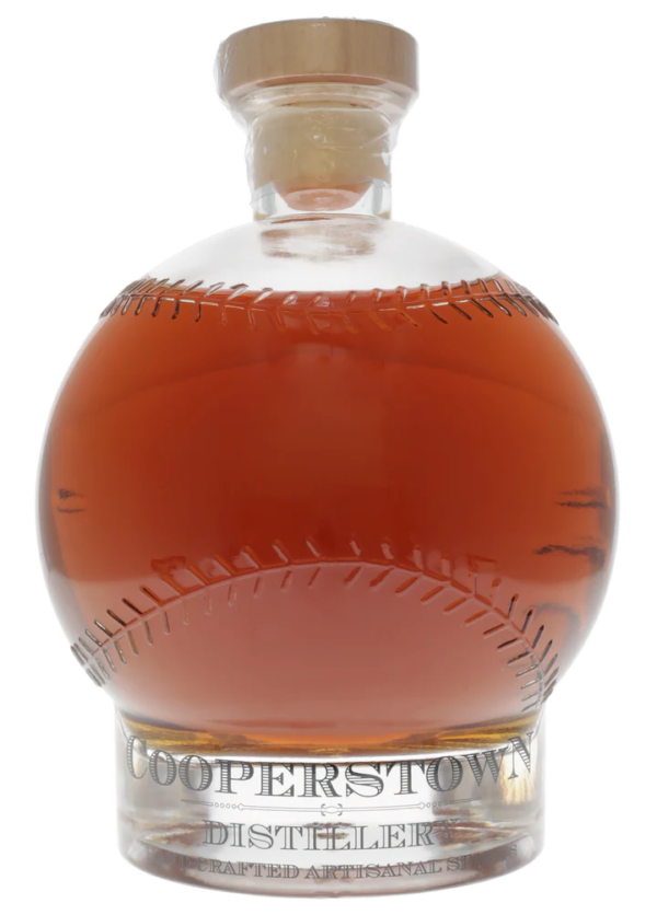 Cooperstown Doubleday Baseball Bourbon Whiskey
