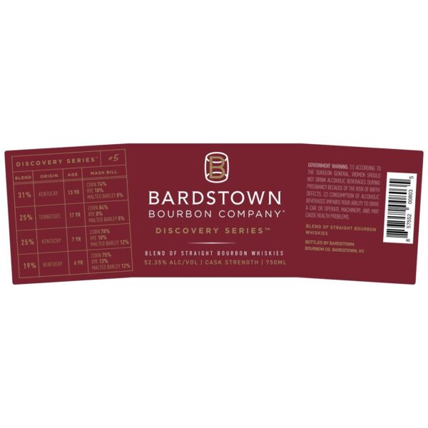 Bardstown Bourbon Company Discovery Series #5