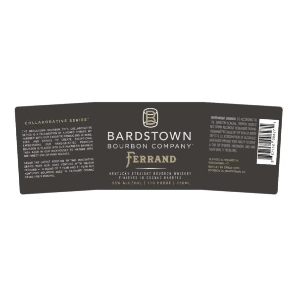 Bardstown Bourbon Company Ferrand Finished In Cognac Barrels - Image 2