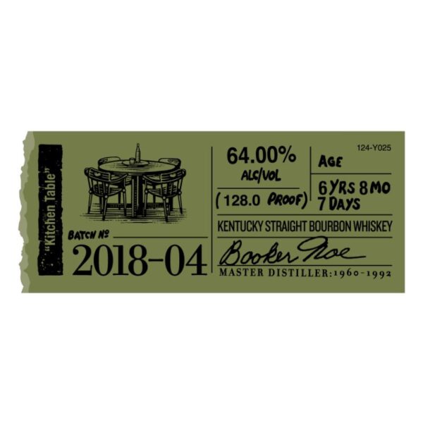 Booker's Bourbon Batch 2018-04 "Kitchen Table" - Image 2
