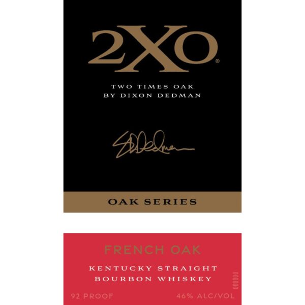 2XO Oak Series French Oak Kentucky Straight Bourbon - Image 2