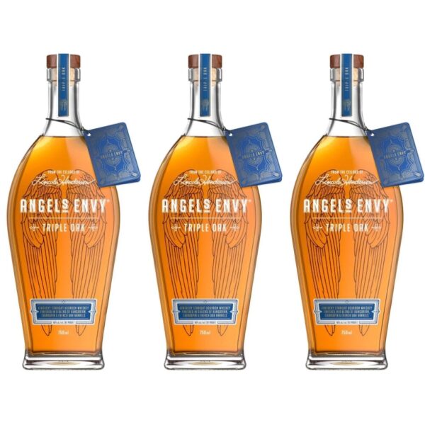 Angel’s Envy Triple Oak Straight Bourbon 3pk