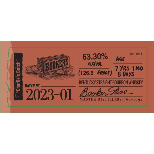 Booker's "Charlie's Batch" 2023-01 - Image 2