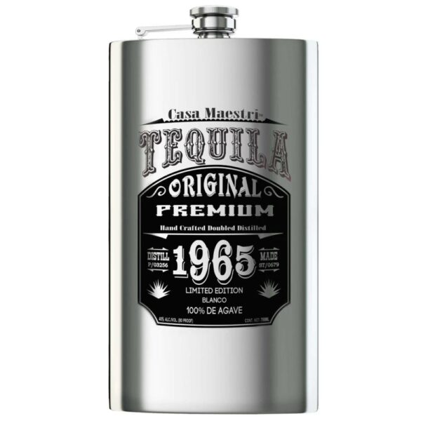 Casa Maestri Flask Edition Blanco Tequila 750ml