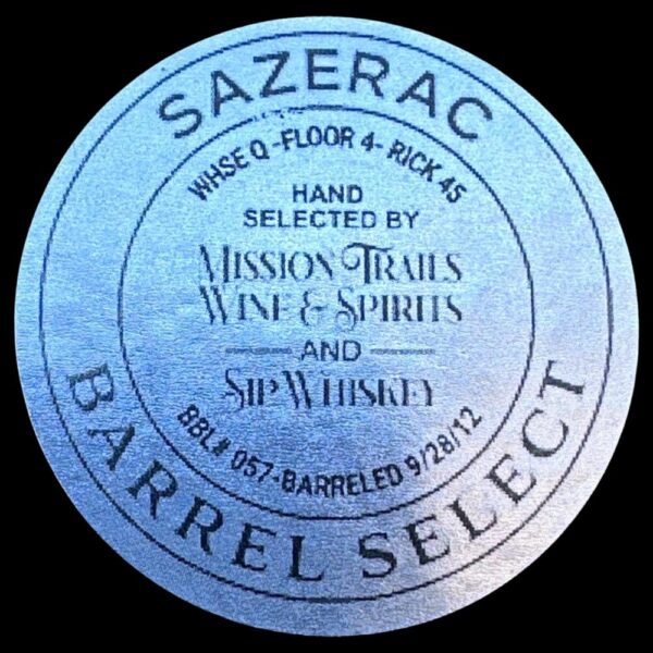 Eagle Rare 10 Year Old Single Barrel Select by Sip Whiskey 750ml - Image 3