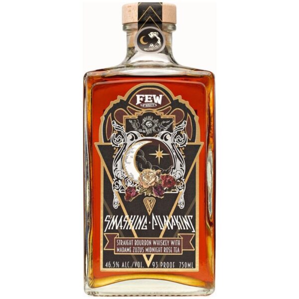 FEW Straight Bourbon Whiskey X Smashing Pumpkins Madame Zuzus Midnight Rose Tea