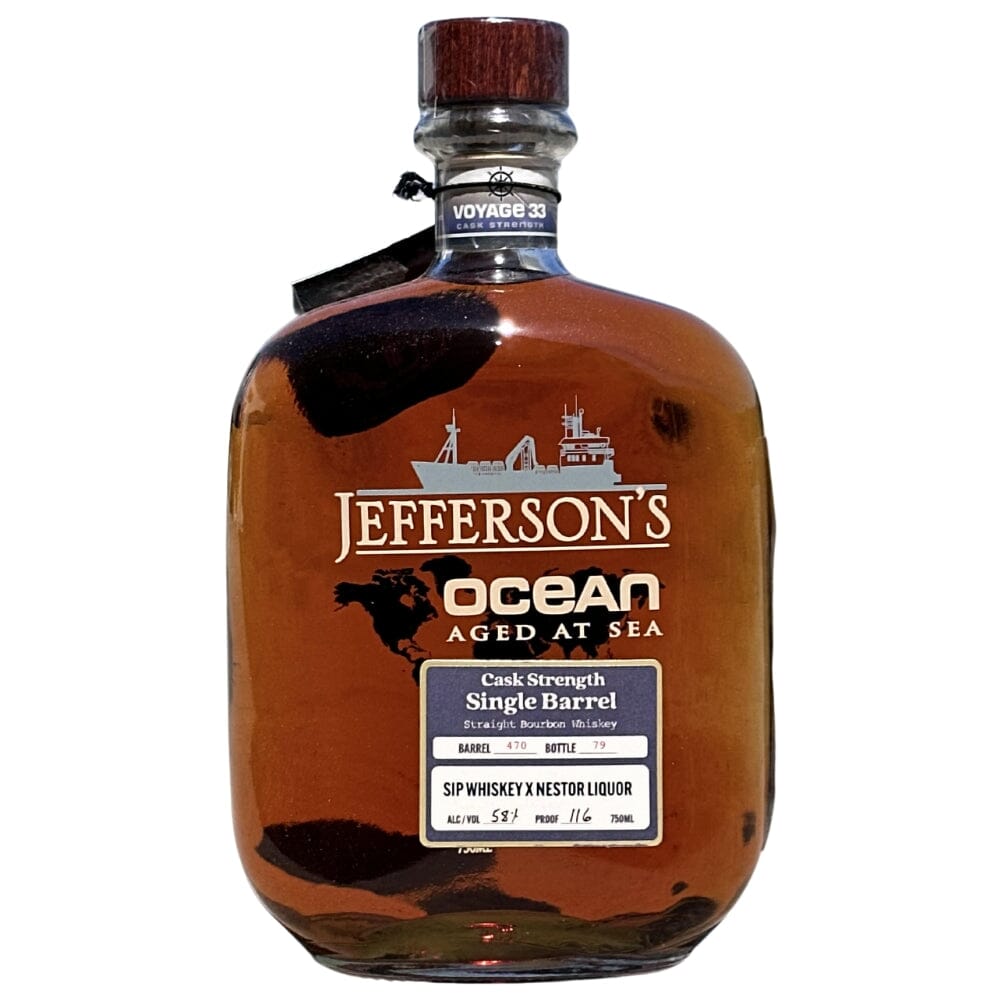 Jefferson’s Ocean Sip Whiskey x Nestor Liquor Cask Strength Single Barrel