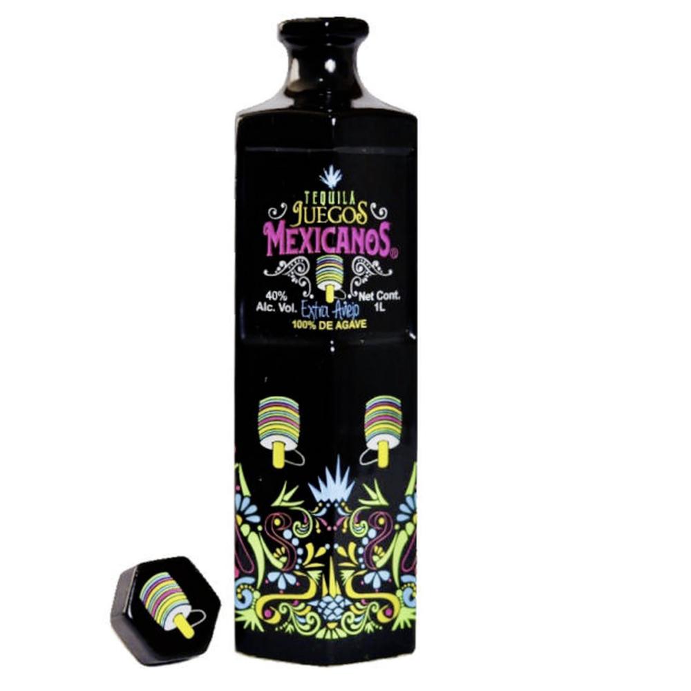 Juegos Mexicanos Extra Añejo Tequila 1L
