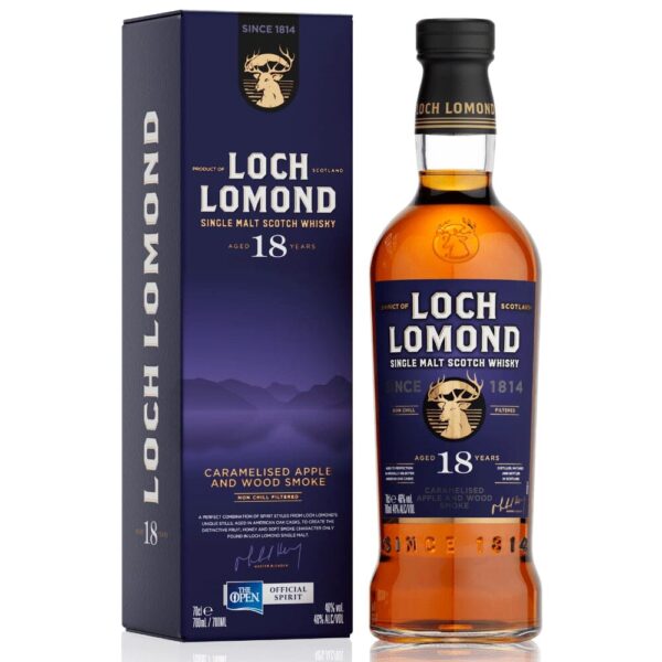 Loch Lomond 18 Year Old Single Malt Scotch Whisky