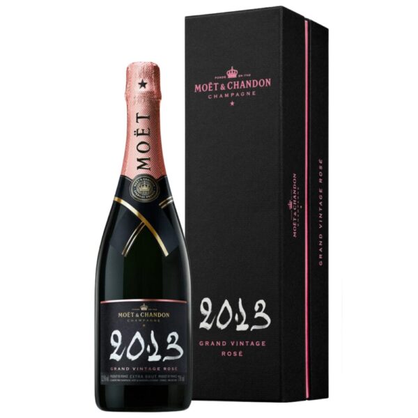 Moët & Chandon 2013 Grand Vintage Rose Extra Brut Gift Box