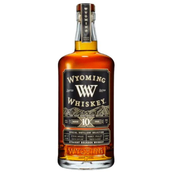 Wyoming Whiskey 10 Years Anniversary Edition Straight Bourbon Whiskey