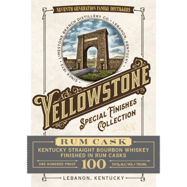 Yellowstone Rum Cask Bourbon Special Finishes Collection - Image 2