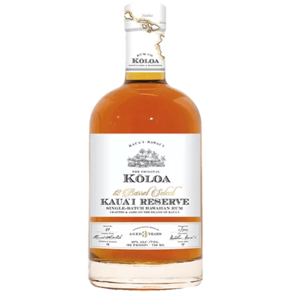 Kōloa 12 Barrel Select Kauaʻi Reserve Aged Hawaiian Rum