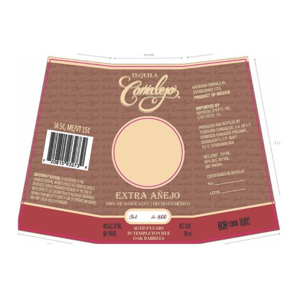 Corralejo Extra Anejo 5 Year Aged - Image 2