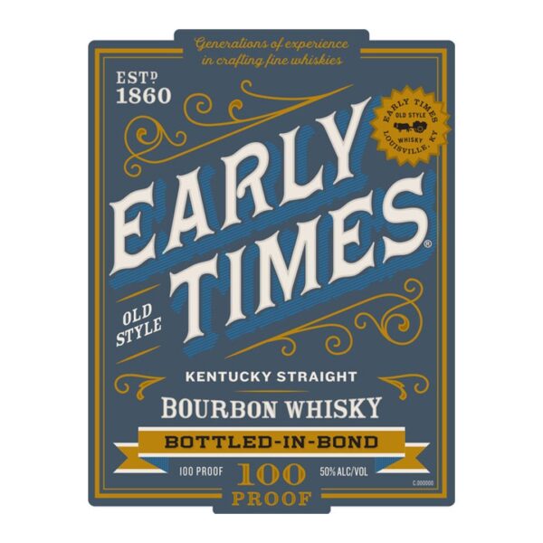 Early Times Bottled In Bond - Image 2