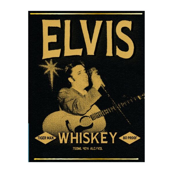 Elvis Tiger Man Straight Tennessee Whiskey - Image 2