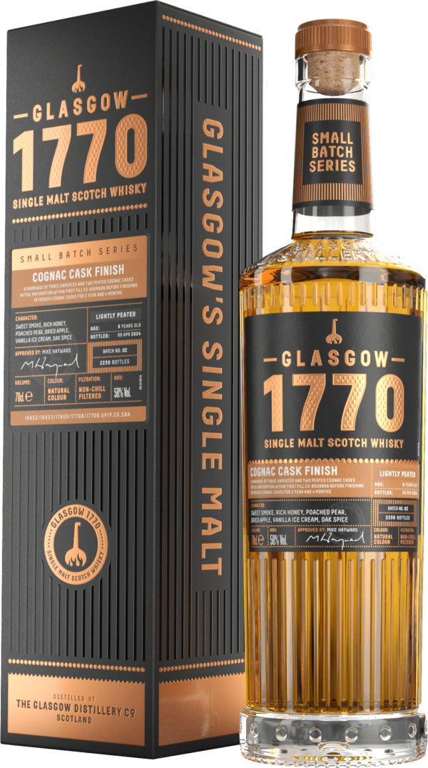 Glasgow 1770 Cognac Cask Finish Batch No. 2