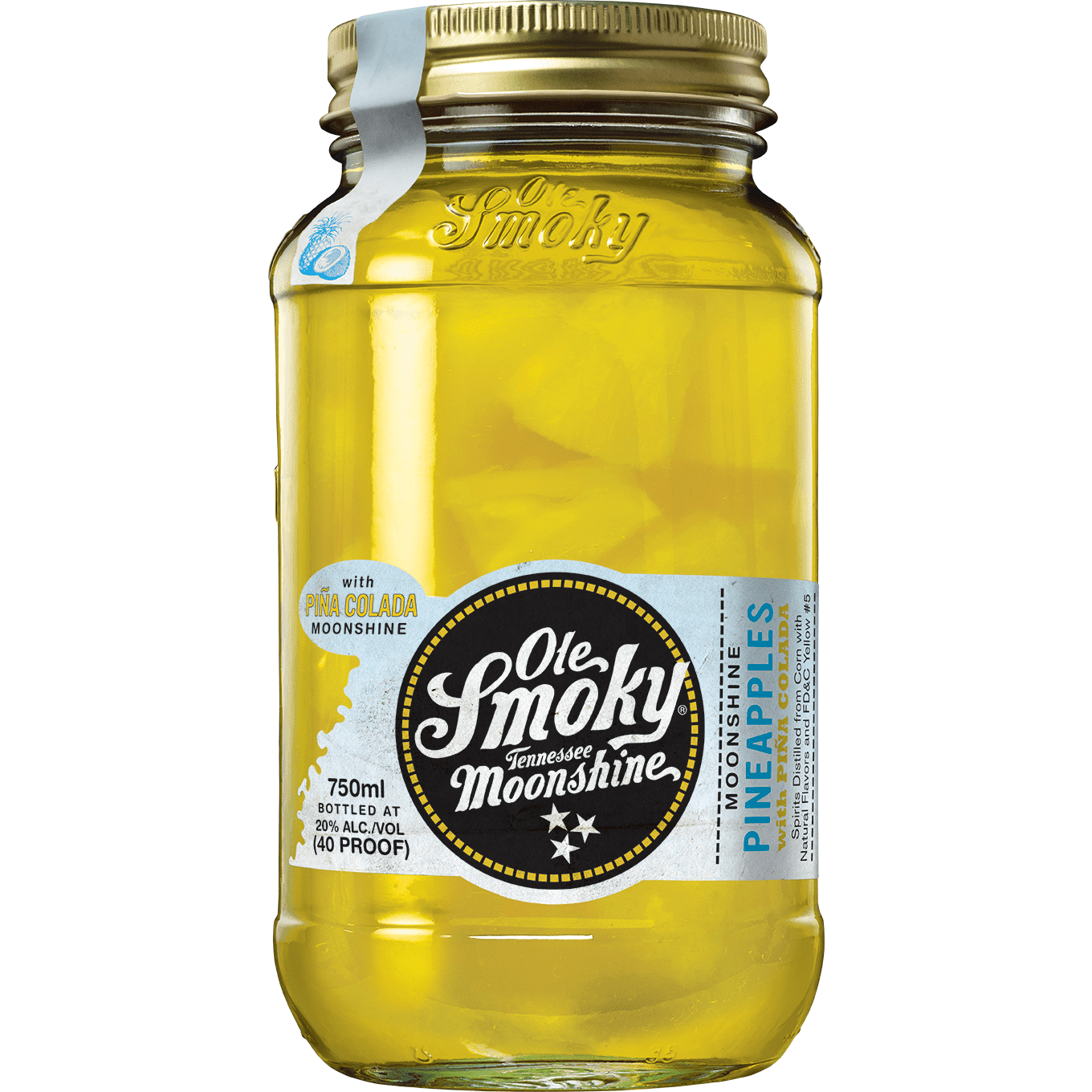 Ole Smoky® Pineapples With Piña Colada Moonshine