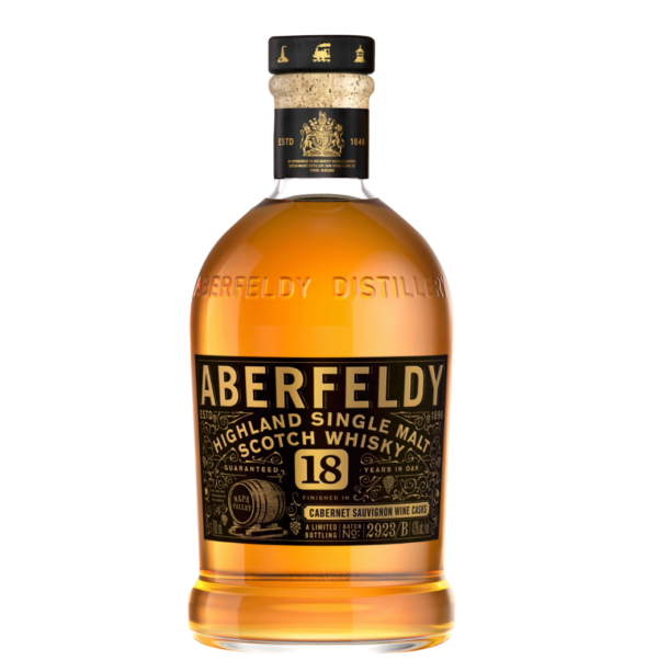 Aberfeldy 18 Year Old Cabernet Sauvignon Cask Finish Scotch Whisky