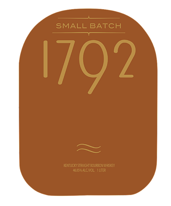 1792 Small Batch Bourbon Whiskey 93.7 Proof 1L - Image 3