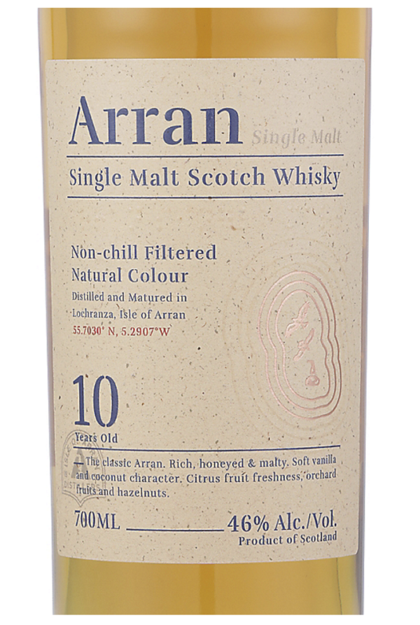Arran 10 Year Single Malt Scotch - Image 2