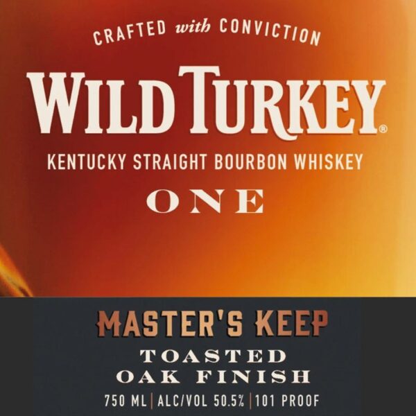 Wild Turkey Master's Keep "One" Toasted Oak Finish - Image 2