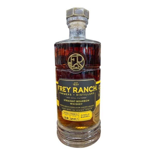 Frey Ranch "SDBB" Single Barrel Barrel Strength "Black and Yellow"