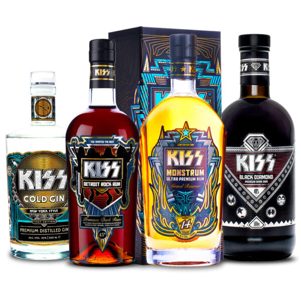 Kiss Spirits Collectors Set